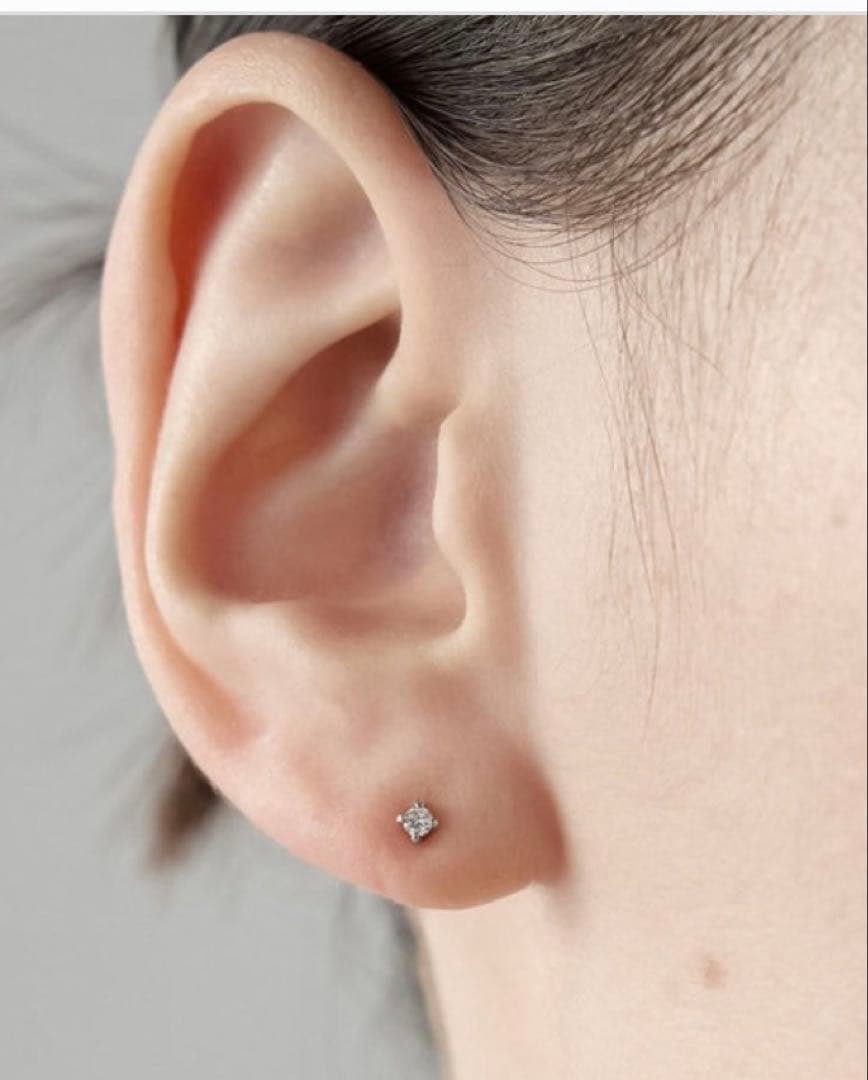 haru ジュエッテ ダイヤモンド ピアス (片耳用)