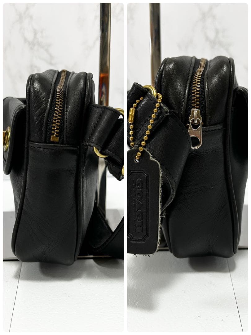 ◎vintage◎COACH Mini Body Bag BLACK