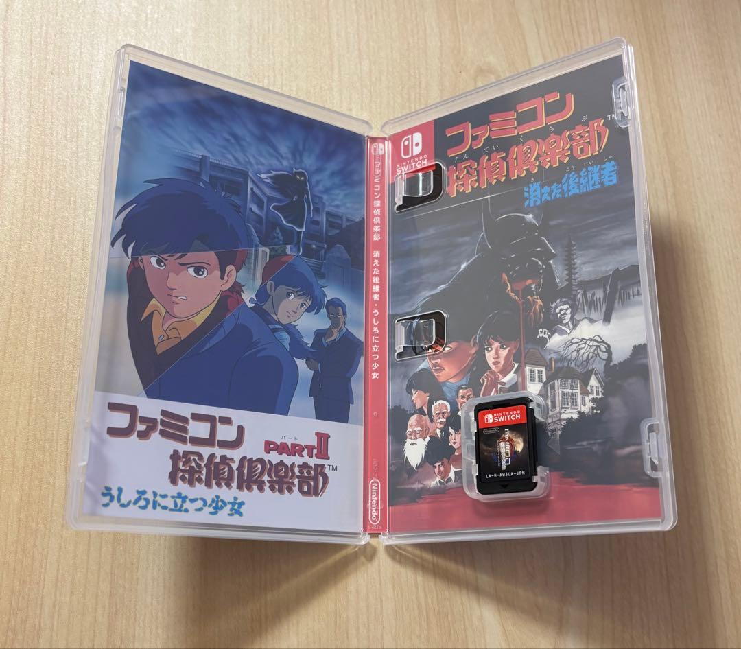 Switch ファミコン探偵倶楽部 消えた後継者・うしろに立つ少女 ソフト一式