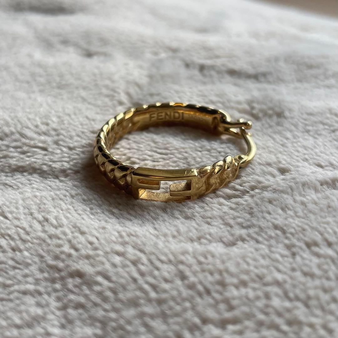 FENDI フープピアス(片方のみ)