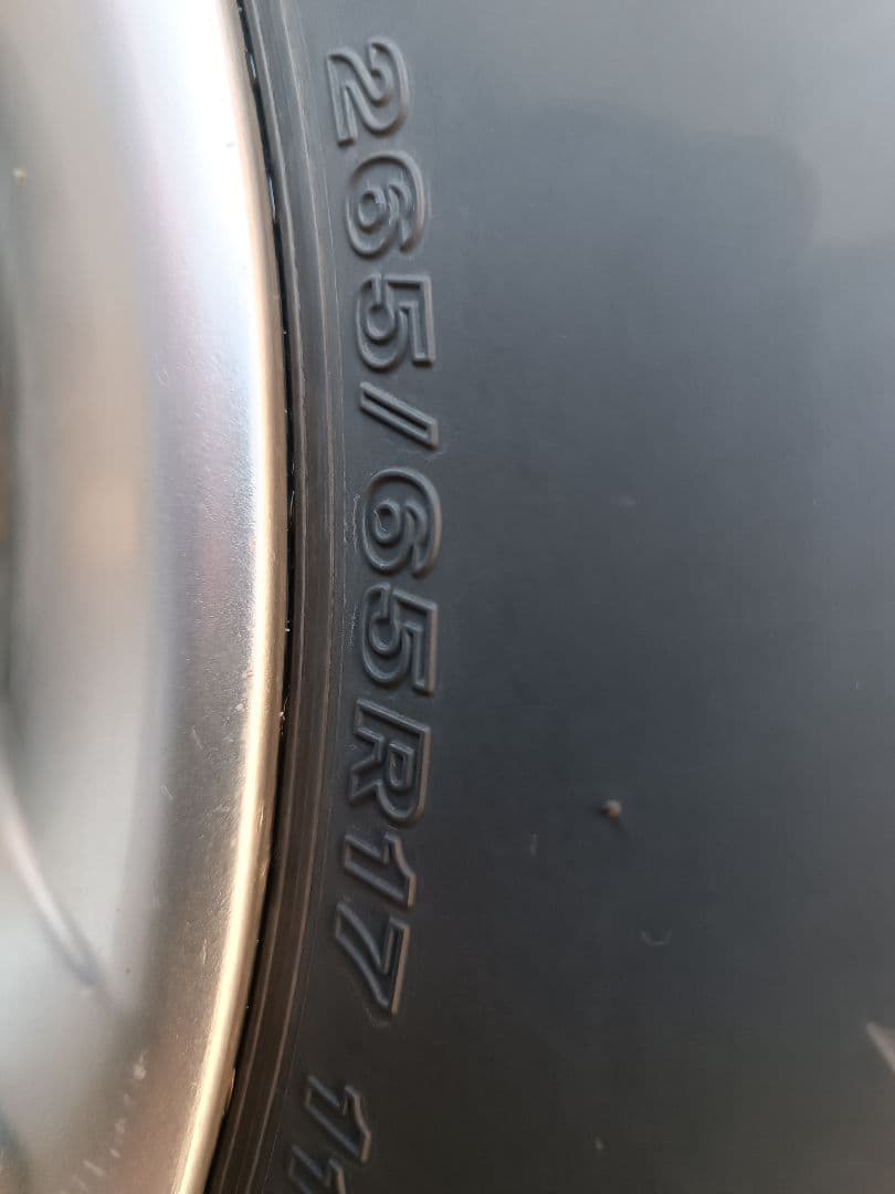 三菱ホイール&スタッドレス　265/65R17 DM-V3 　3本セット