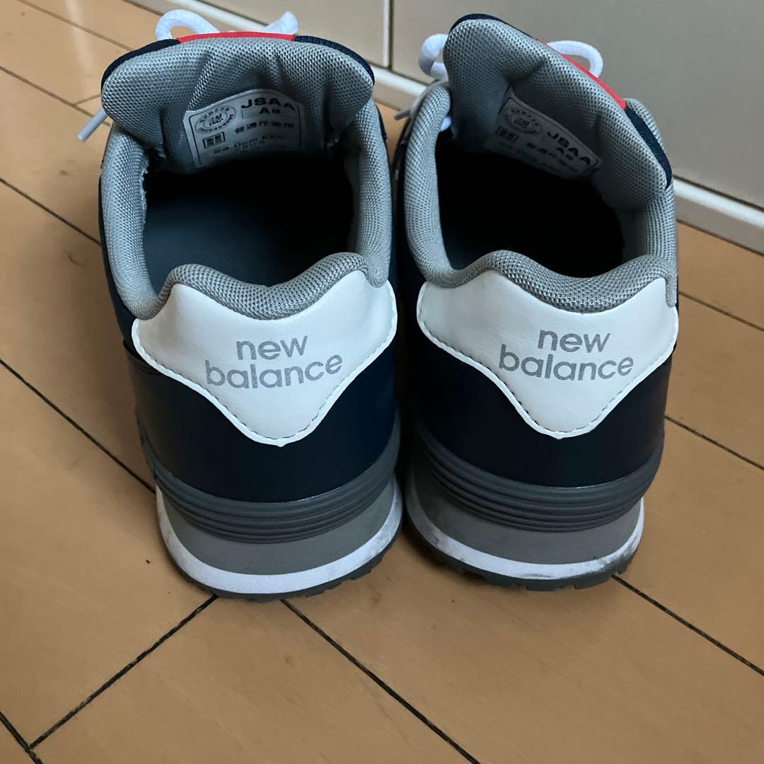 New Balance ネイビー スニーカー　24cm