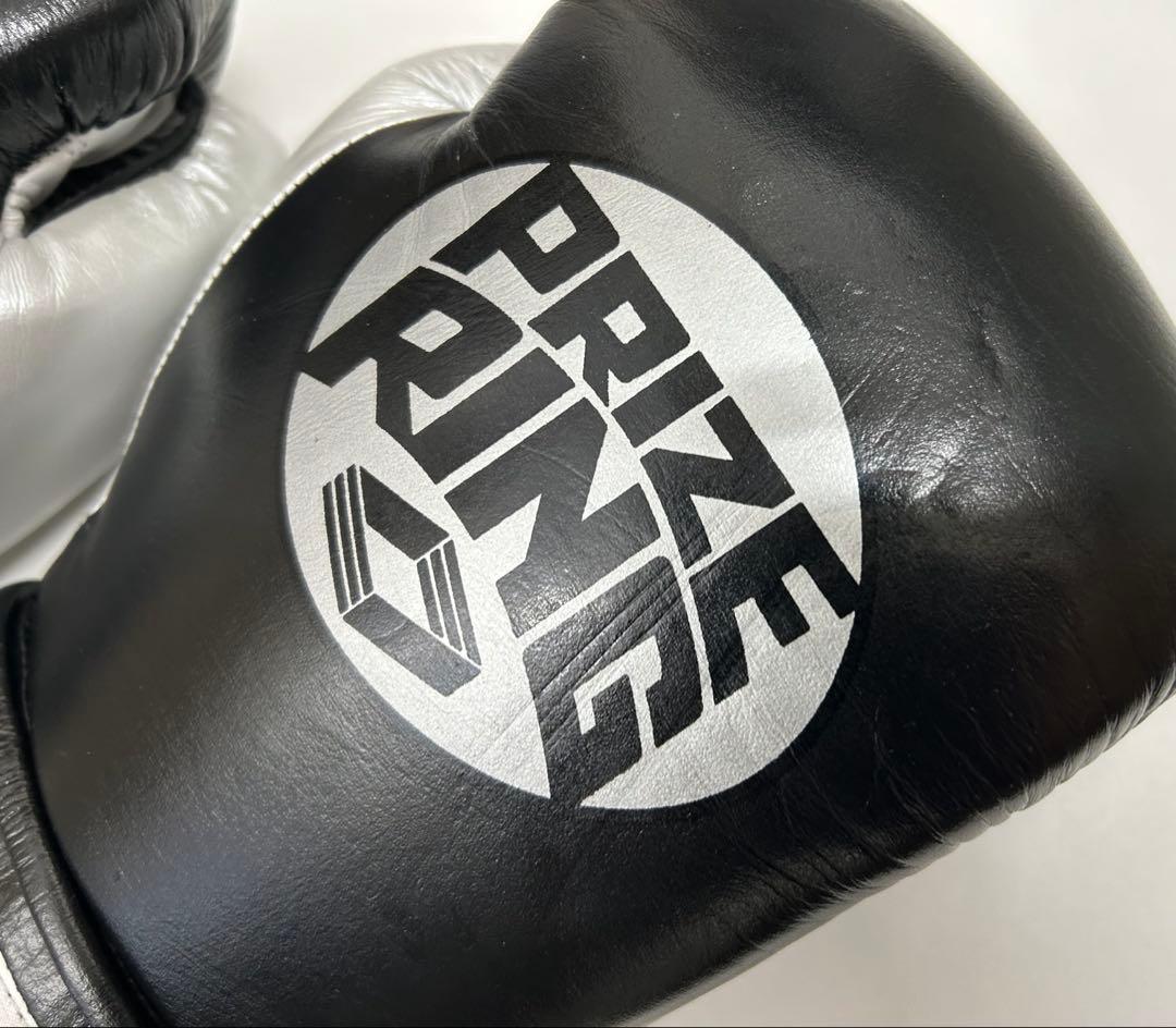 プライズリング　ボクシンググローブ　本革製 8oz 黒