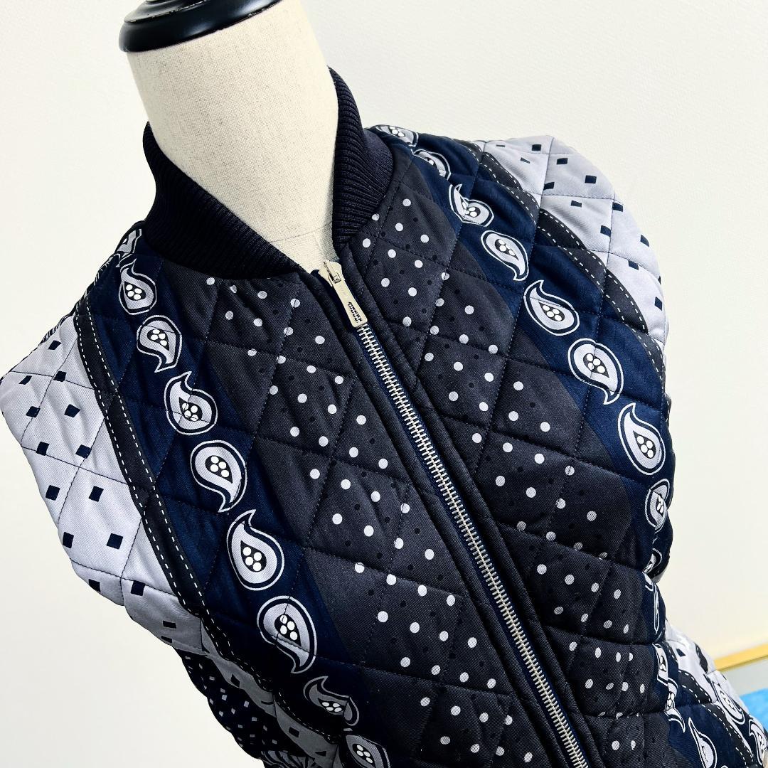 未使用★HERMES★シルク★カシミヤダウン★バンダナ★ベスト★ブルゾン