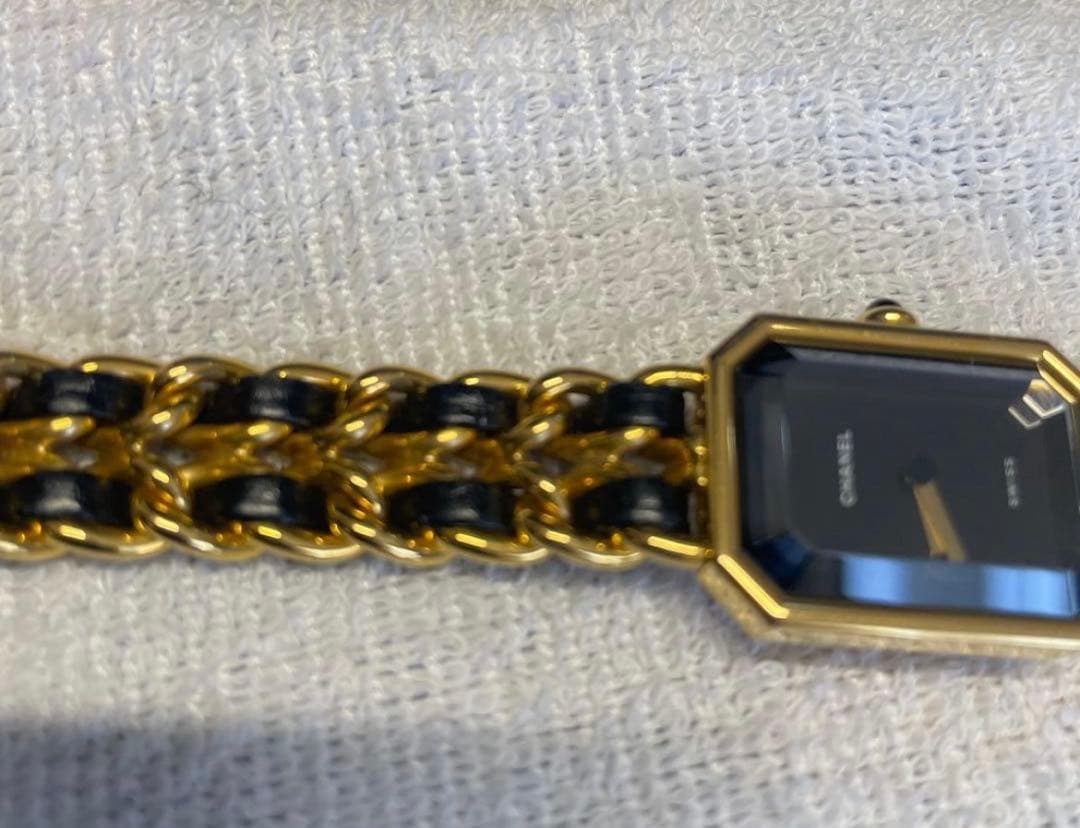 美品CHANEL プルミエール　時計Lサイズ