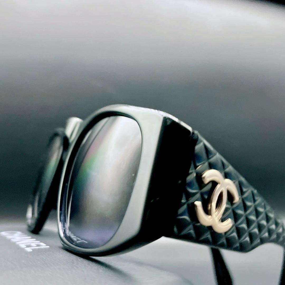 小物 CHANEL archive coco quilting sunglasses