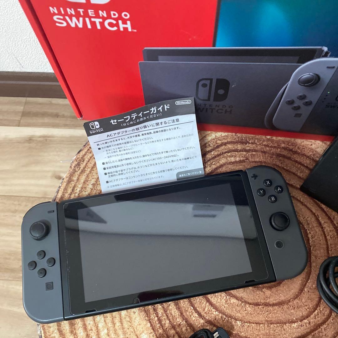 Nintendo Switch ニンテンドースイッチ本体　グレー ④