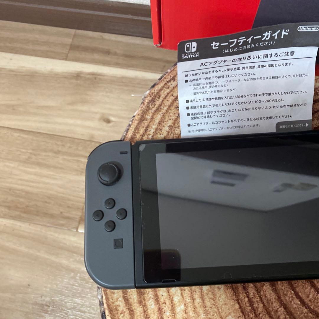 Nintendo Switch ニンテンドースイッチ本体　グレー ④