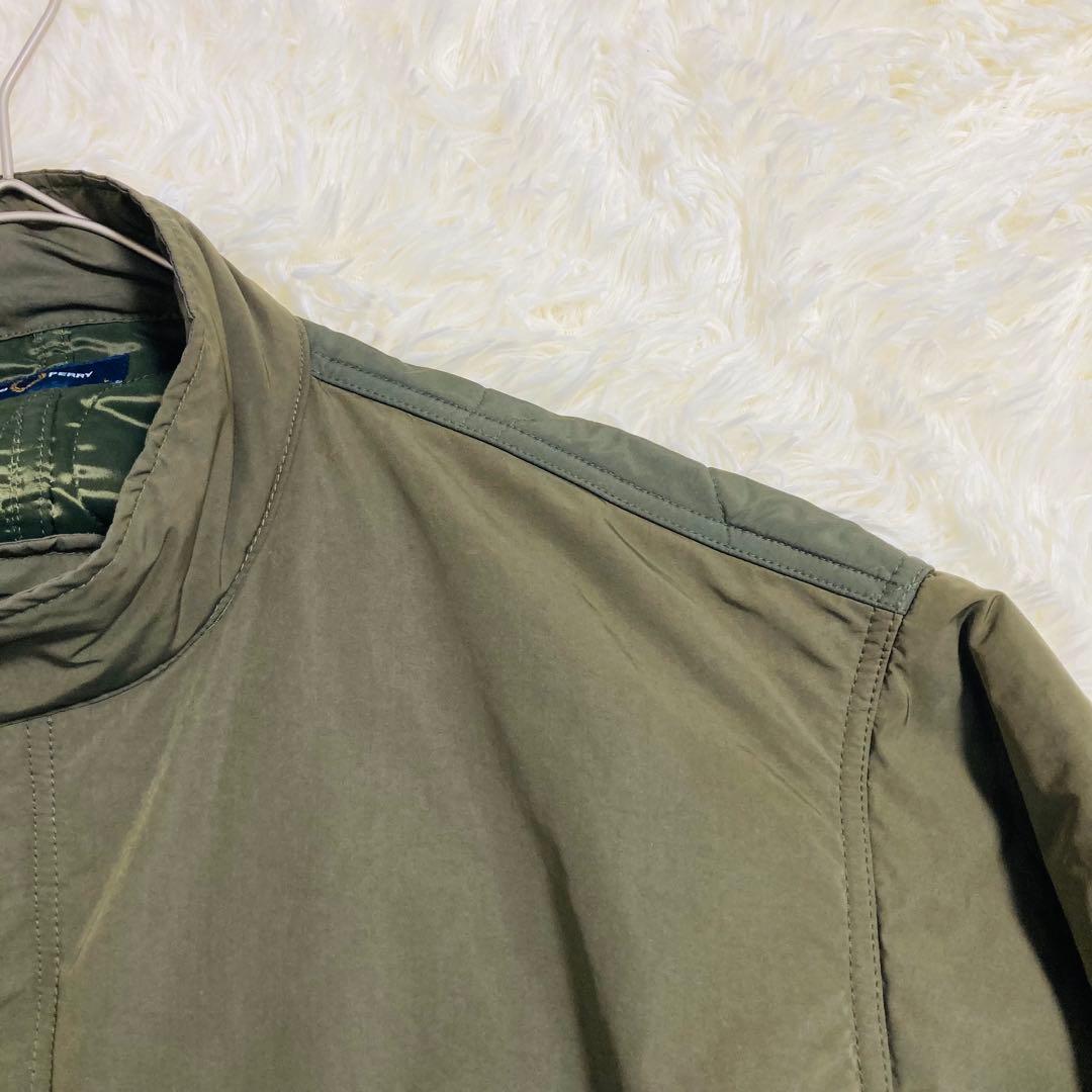 値下げ♡フレッドペリー　モッズコート　キルティング　切替　カーキ　L