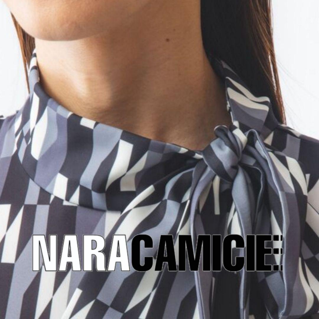 【極美品25300円】ナラカミーチェ♦️N柄リボンタイワンピース