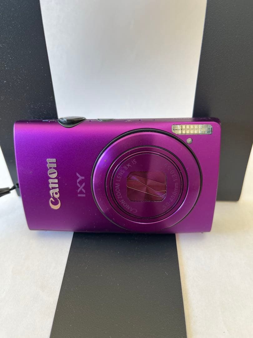 Canon IXY パープル デジタルカメラ 本体と充電器