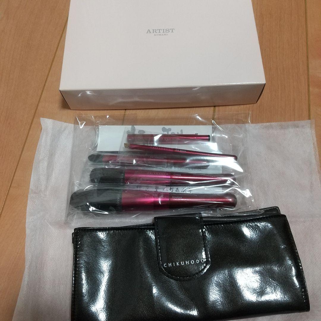 メイク道具　熊野ブラシ5本セット