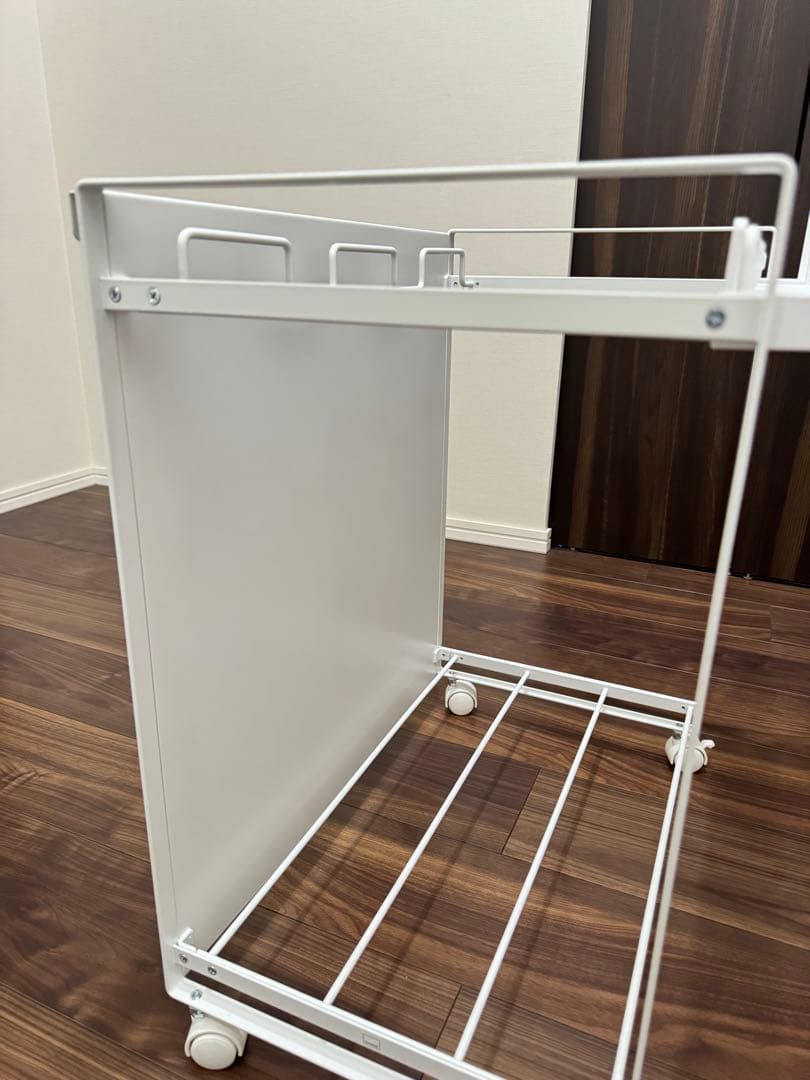 蓋付き目隠し分別ダストワゴン タワー 3分別