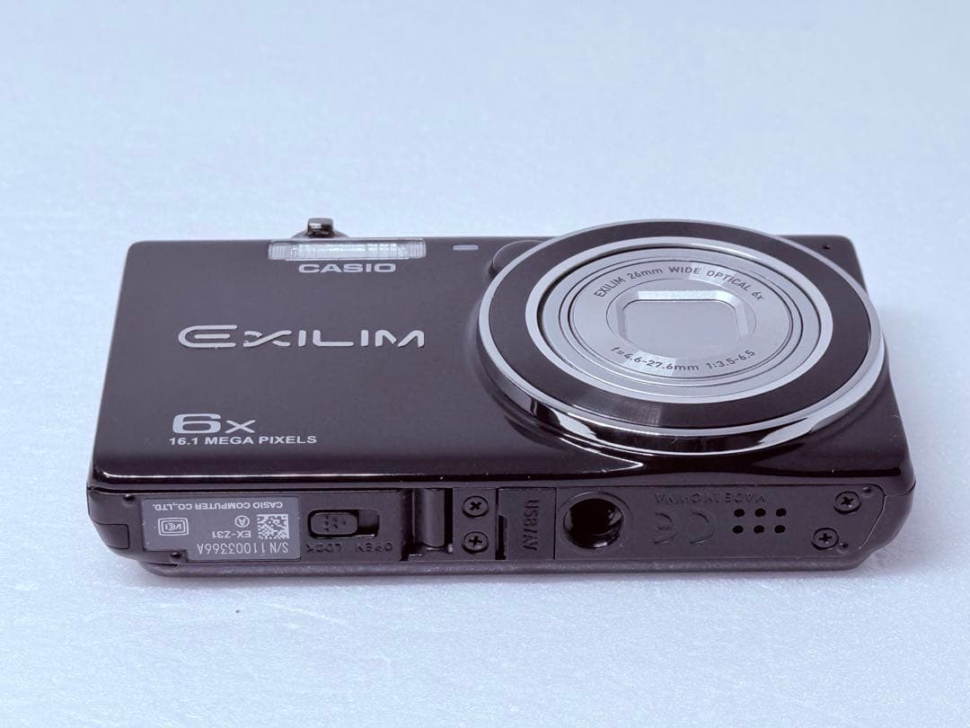 CASIO EXILIM EX-Z31 ブラック 動作確認済16.1MP レトロ
