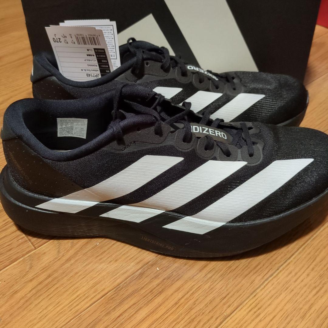 た*く様 新品同様　アディダス　adizero EVO SL エボ　SL 27.