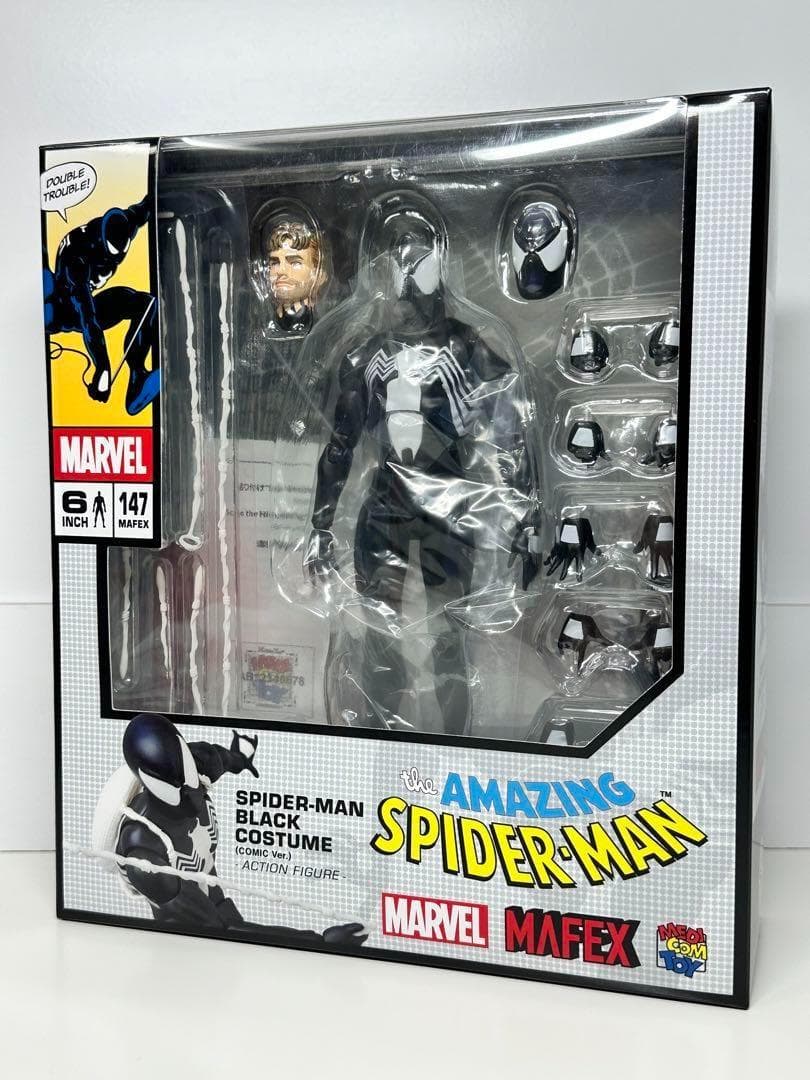 MAFEX　No.147 スパイダーマン　ブラックコスチューム