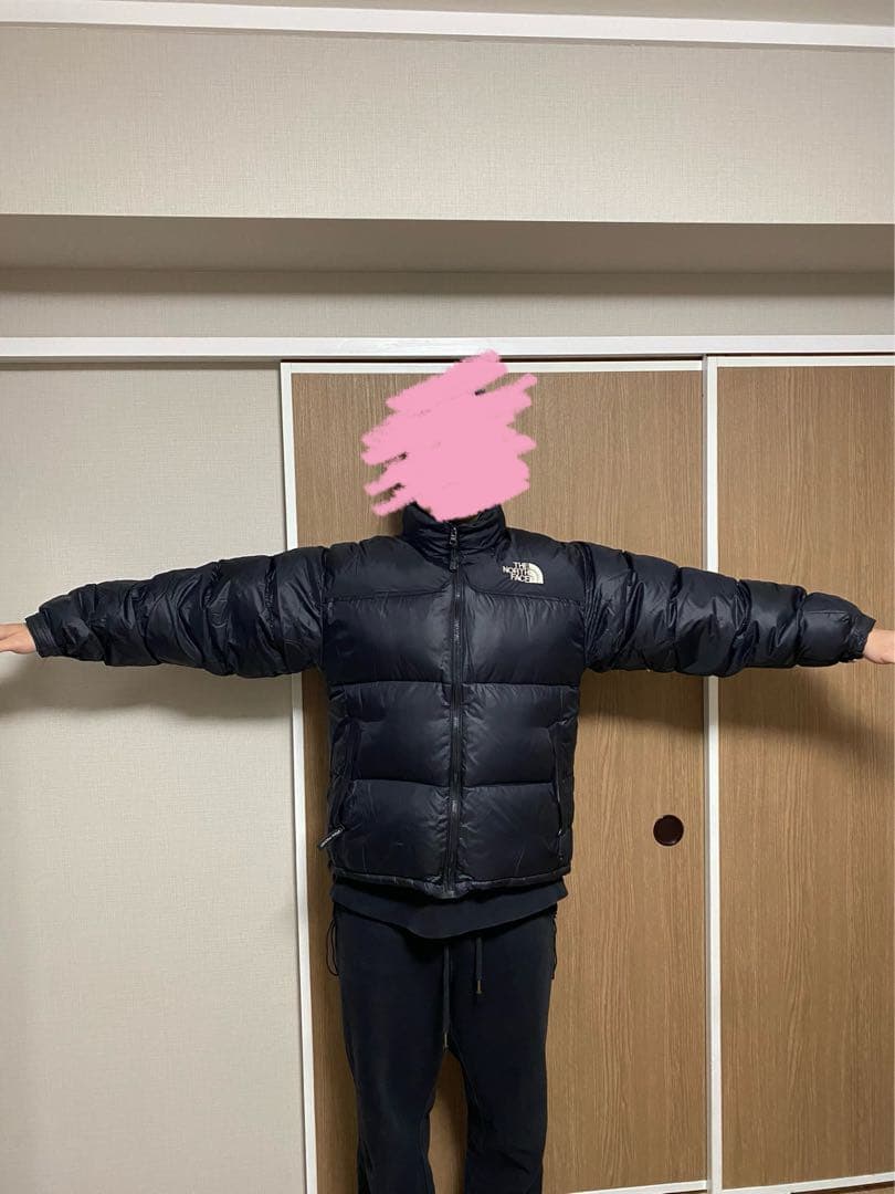 THE NORTH FACE ブラックダウンジャケット XLサイズ