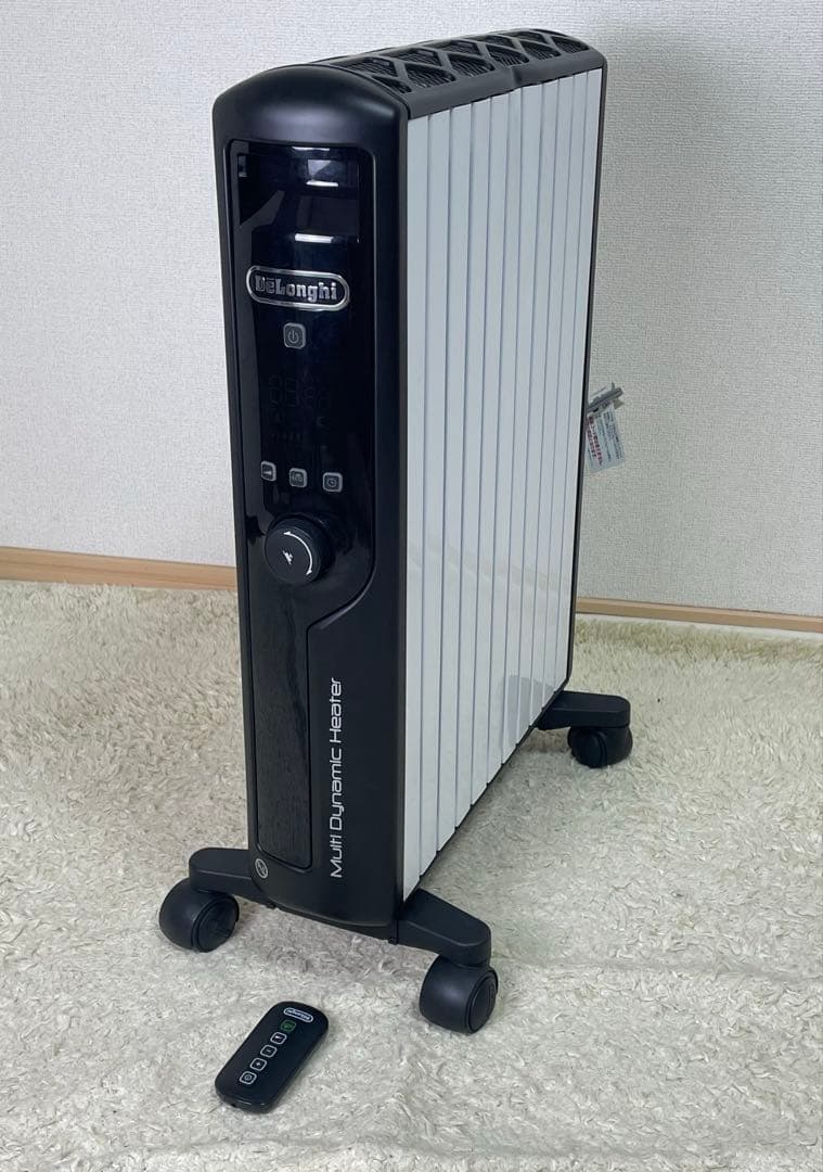 デロンギ マルチダイナミックヒーター MDHU15-BK リモコン付き