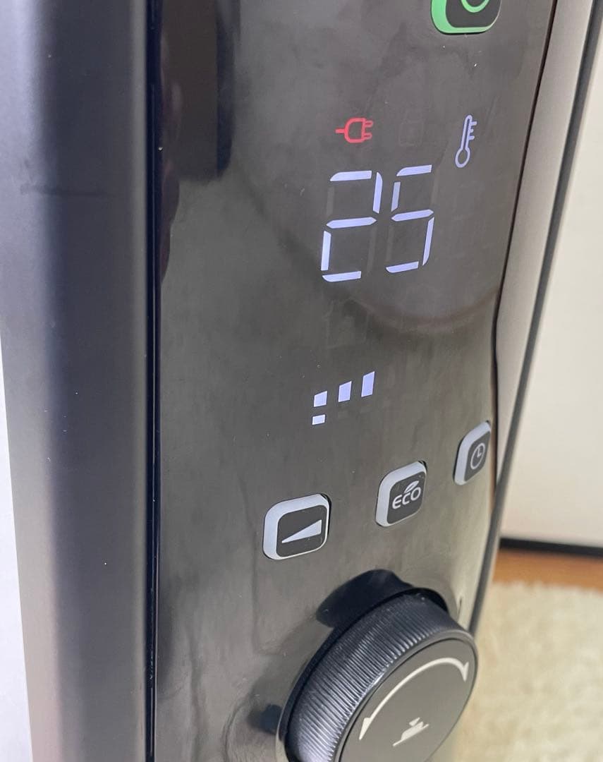 デロンギ マルチダイナミックヒーター MDHU15-BK リモコン付き