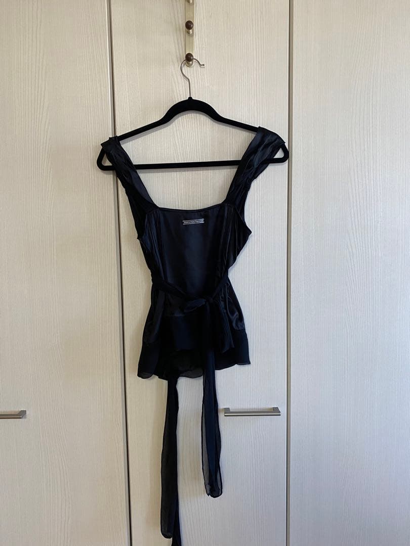 ゴルチェのシルクトップスM jean paul gaultier 難あり