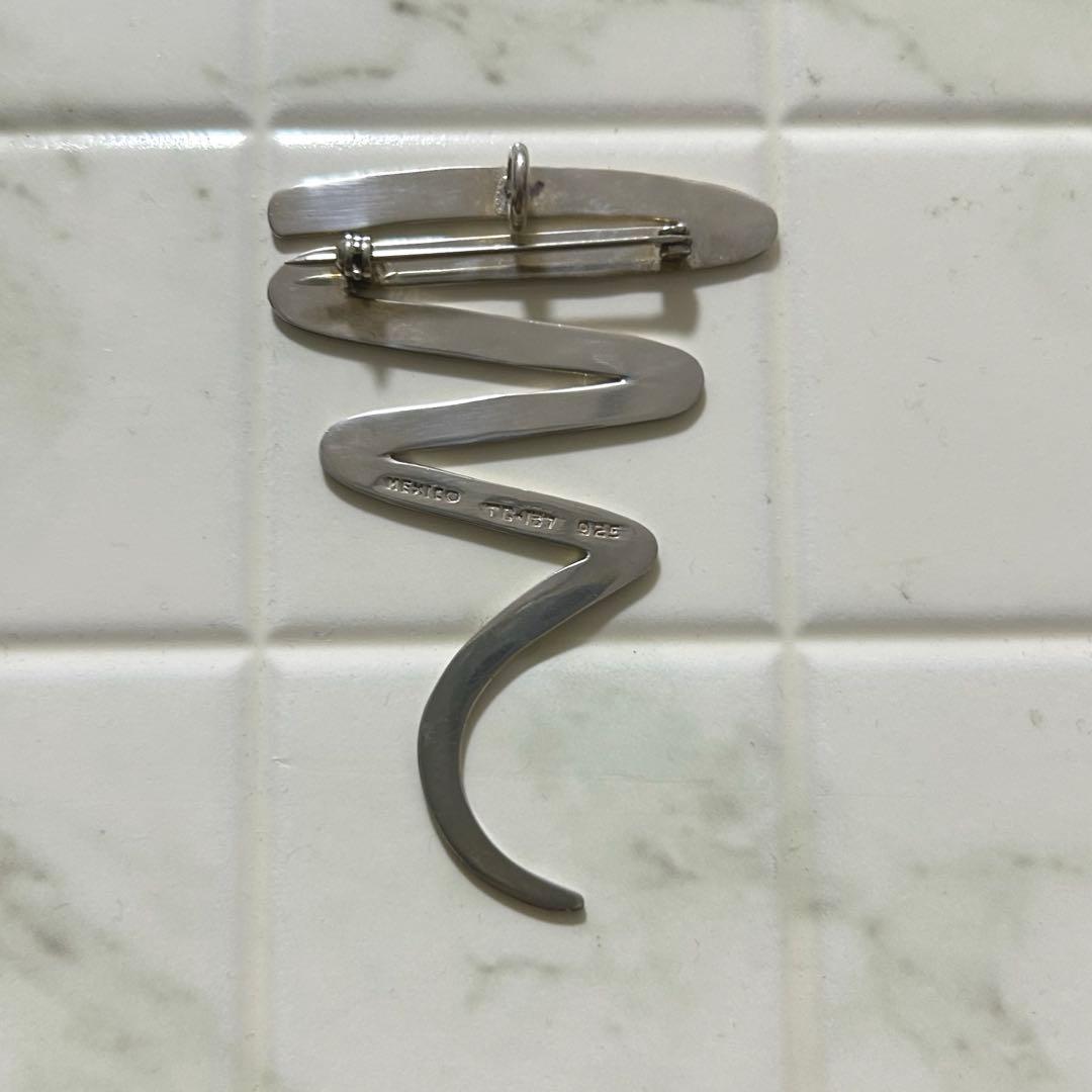 断*！様 vintage silver mexico製　ブローチ　ネックレストッ