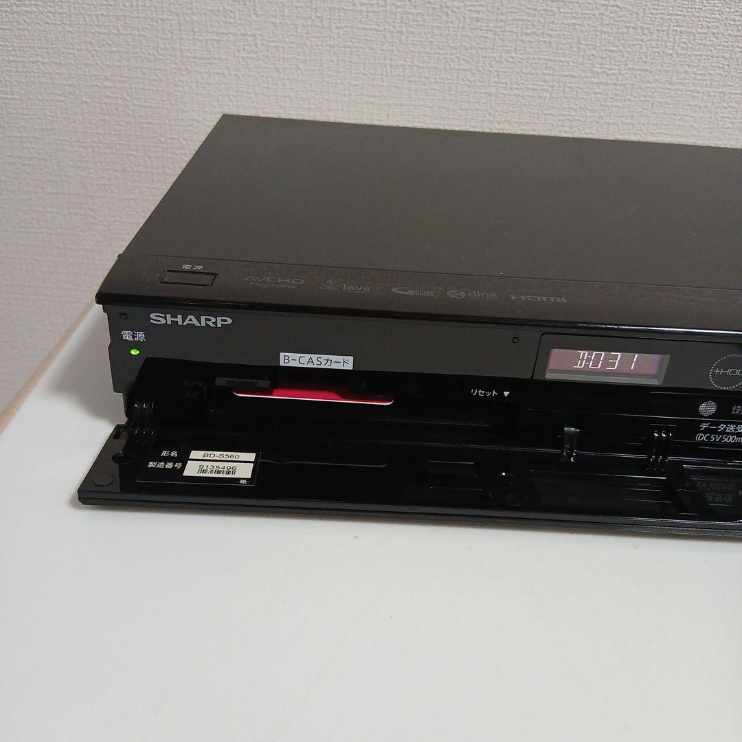 SHARP AQUOS BD-S560 ブルーレイディスクレコーダー