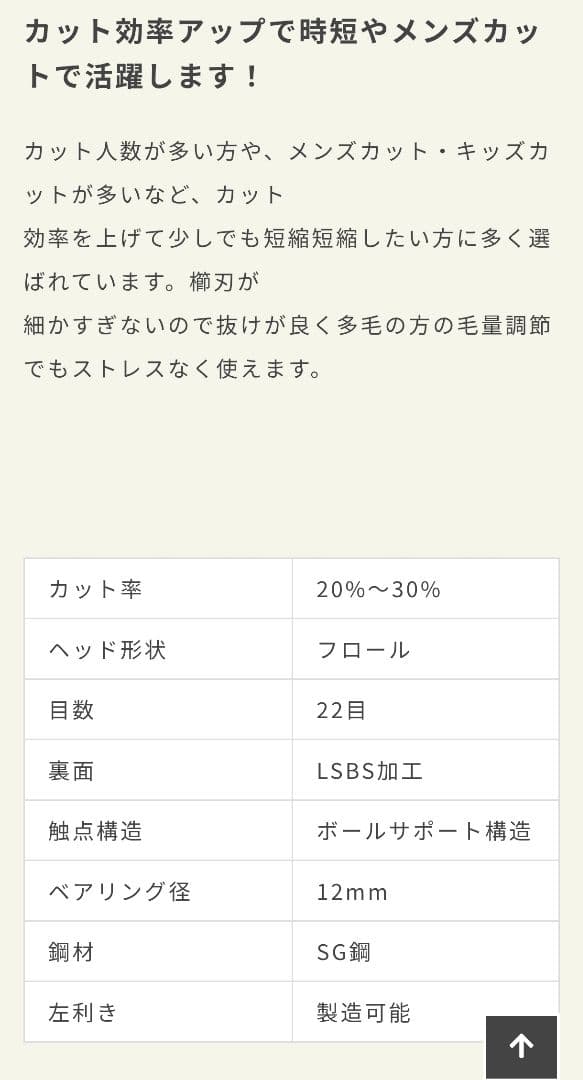 シザーズジャパンセニングシザー（LVF32.5%24i09Y）