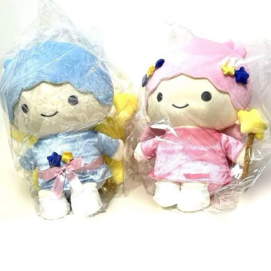 Sanrioサンリオ キキララ ぬいぐるみ 大　Little Twin Star