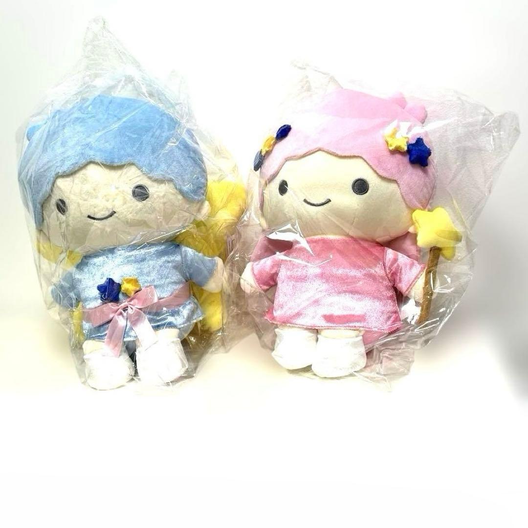 Sanrioサンリオ キキララ ぬいぐるみ 大　Little Twin Star