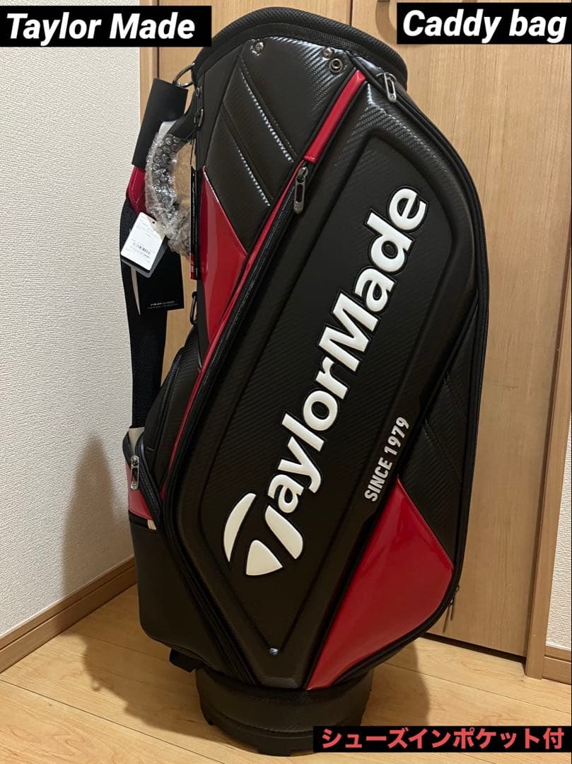 テーラーメイド TM24 オーステック キャディバッグUN033BK/RD 新品