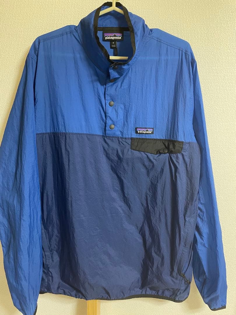 パタゴニア フーディニスナップT プルオーバー M 24150 ブルー