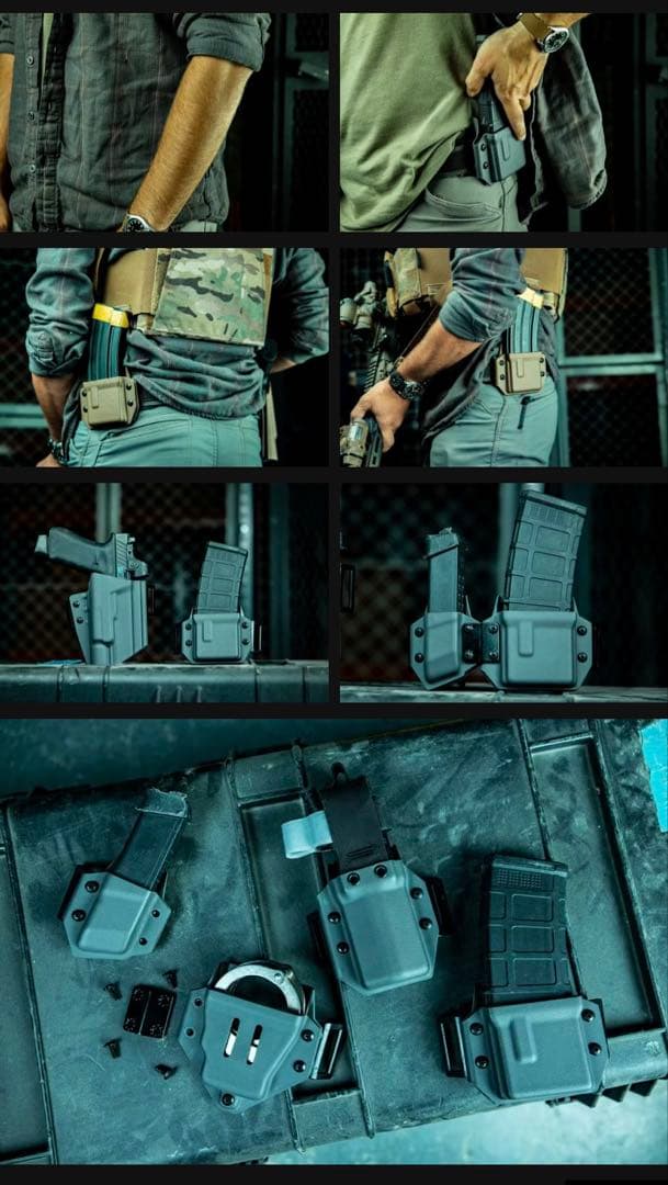 【実物】T.REX ARMS Ironside Mag Carrier セット