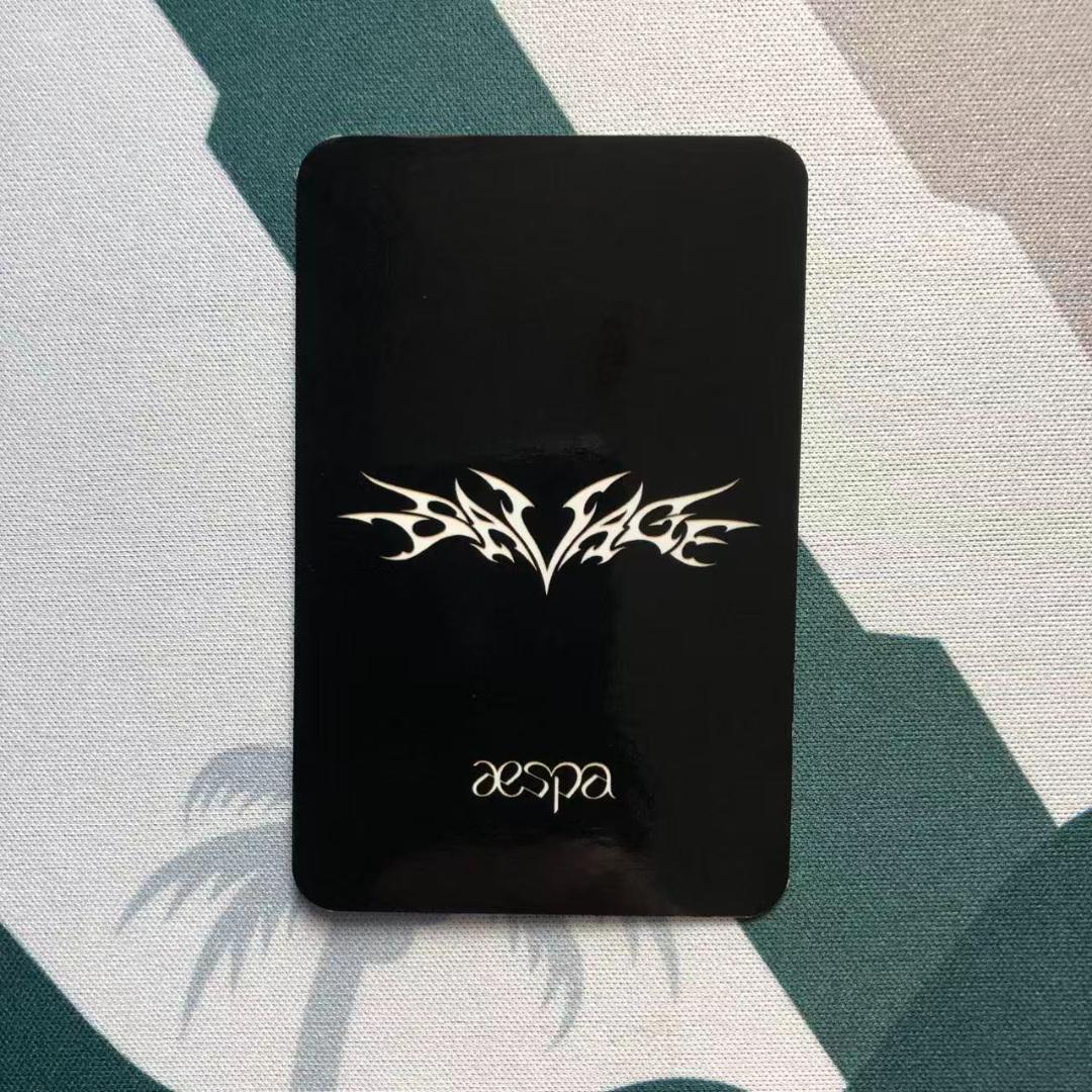 aespa エスパ Savage sgs ボックス トレカ カリナ