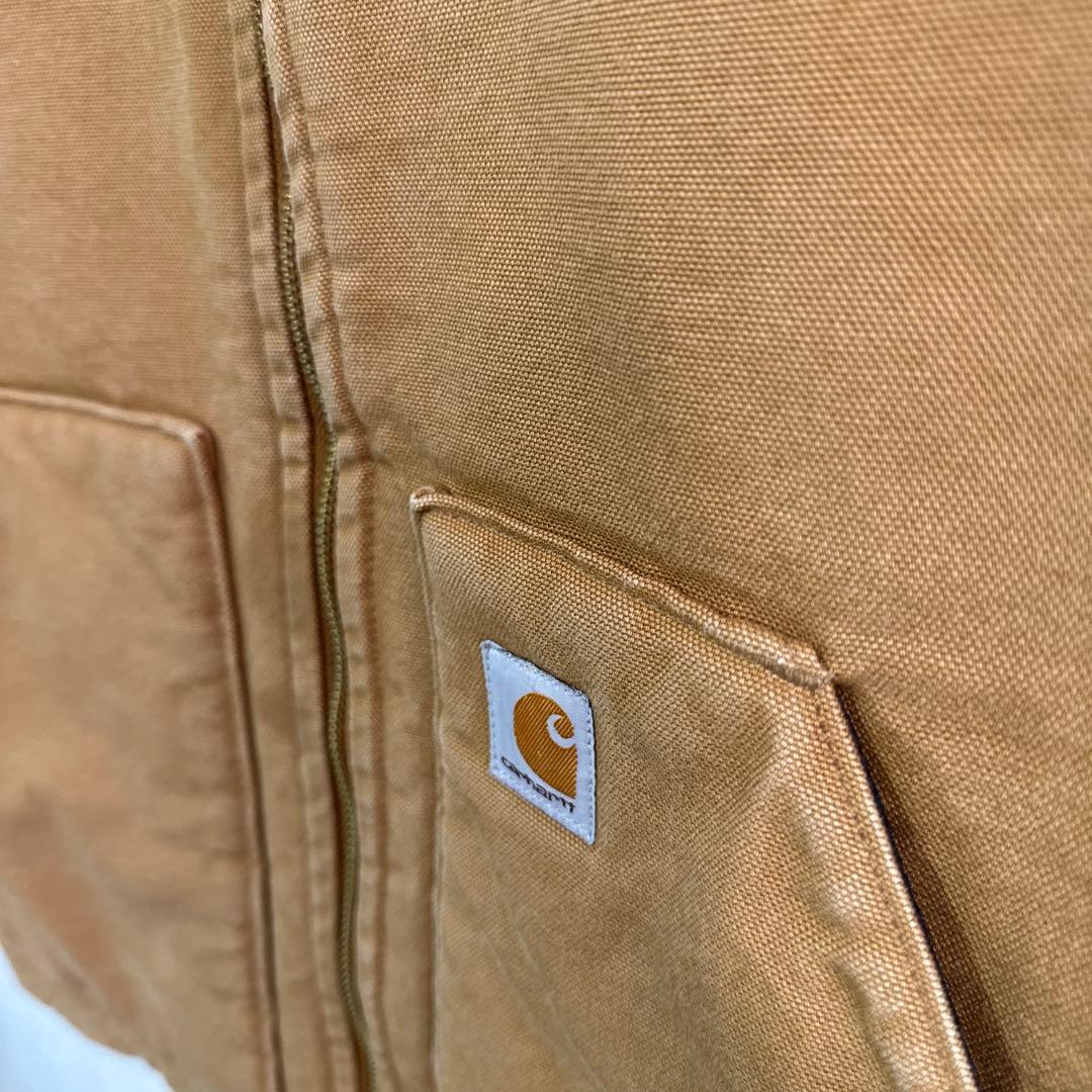 A*o様 カーハートCarhartt ブラウン ダックベスト