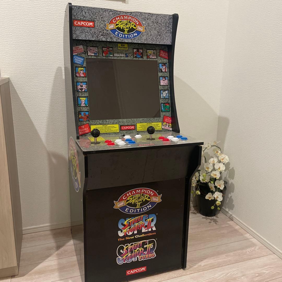 動作不明　arcade1up ストリートファイター　インテリア　ジャンク