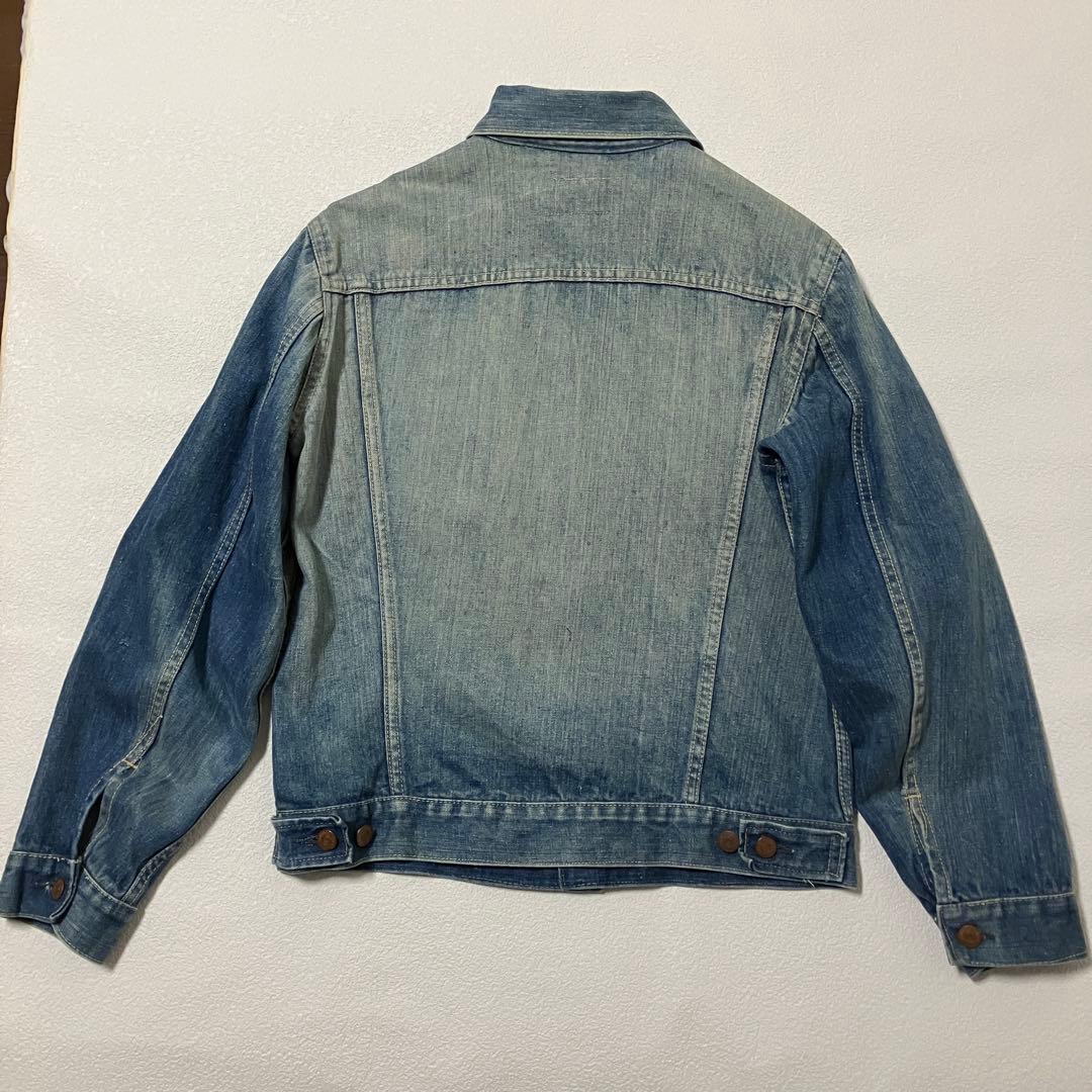 U*W様 極東リーバイスLevi's デニムジャケットBIG E イェローステッ