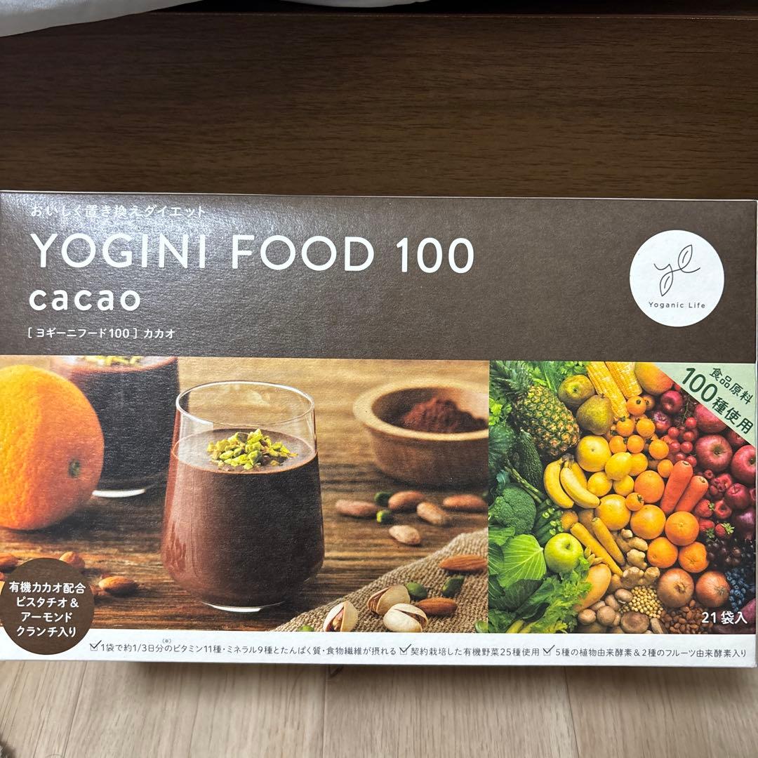 YOGINI FOOD 100 cacao 20袋
