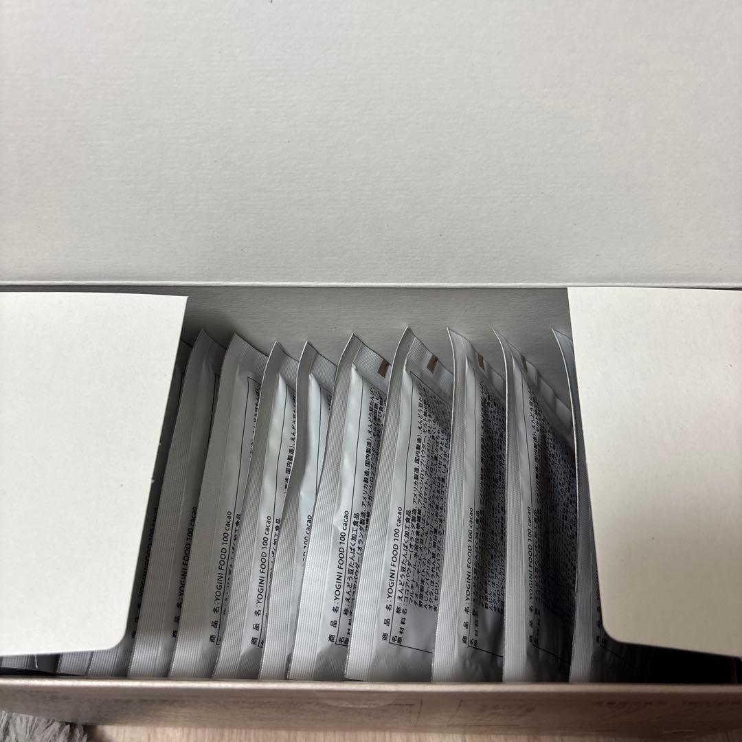 YOGINI FOOD 100 cacao 20袋