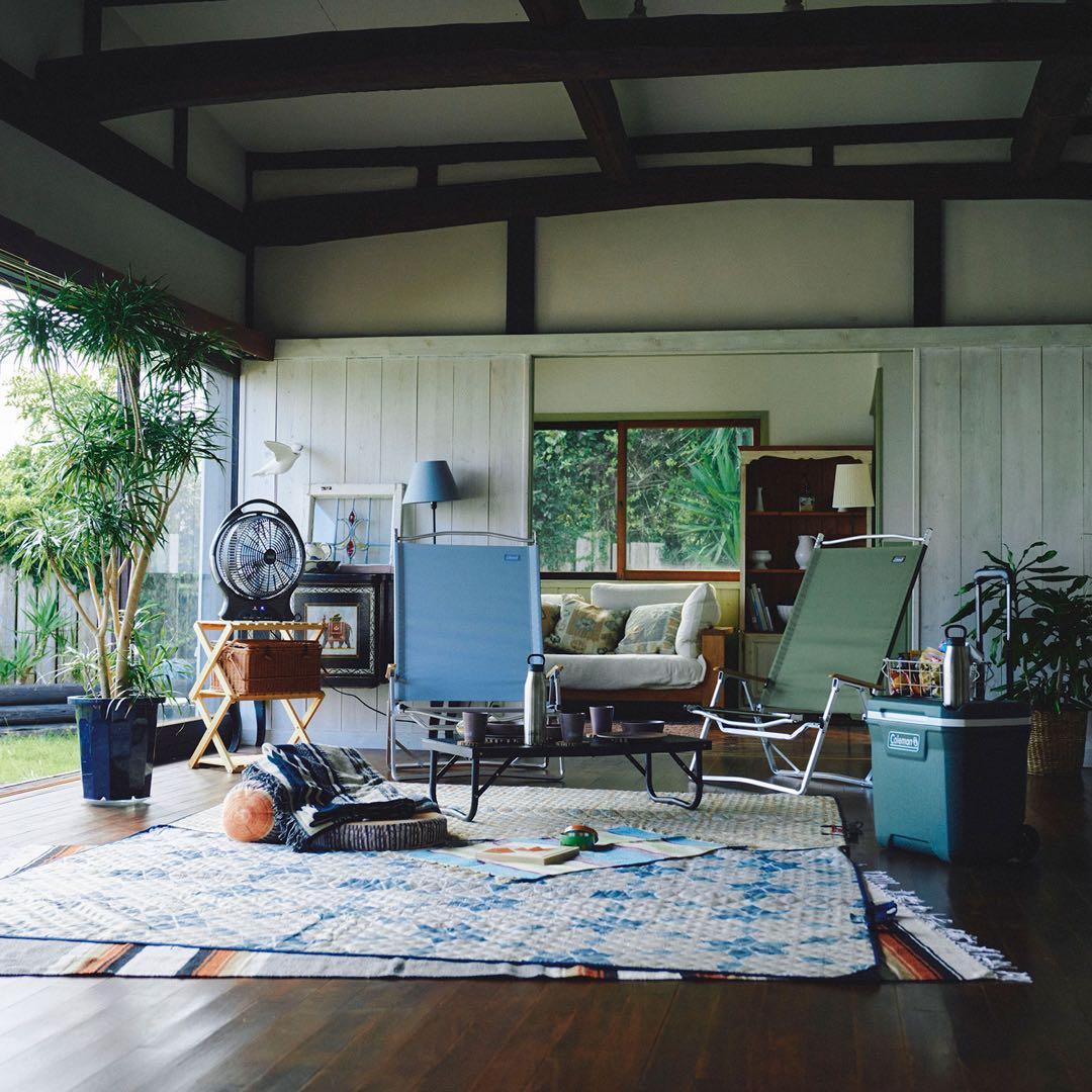 新品　コールマン フォールディングチェアワイド　グレー　2脚セット　オリーブ