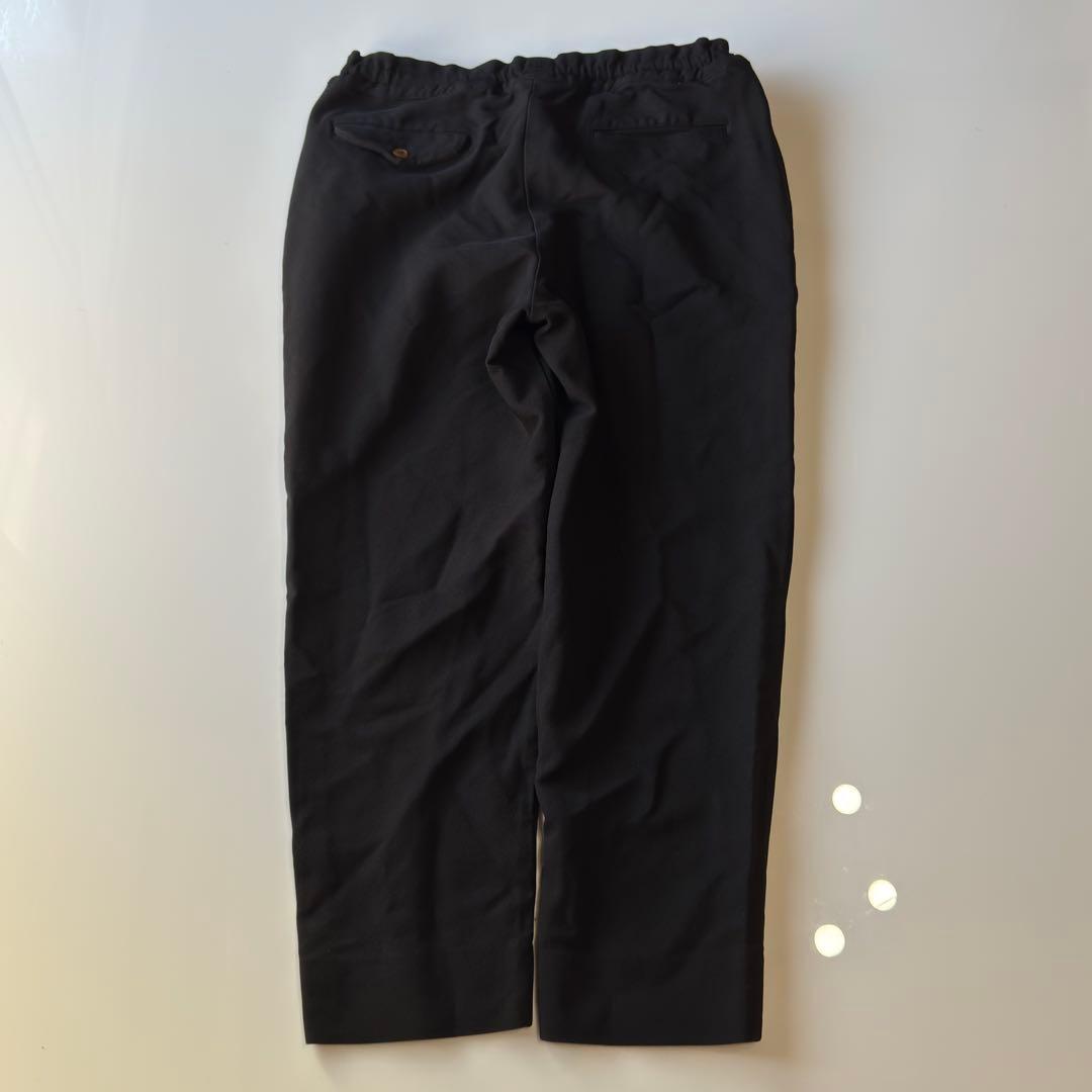 Comme des garçons ポリ縮絨 テーパードパンツ M