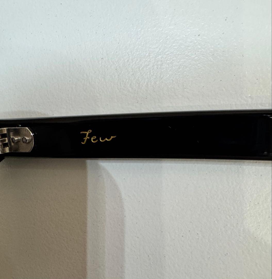 【美品】Few F11 サングラス ブラック ケース付き