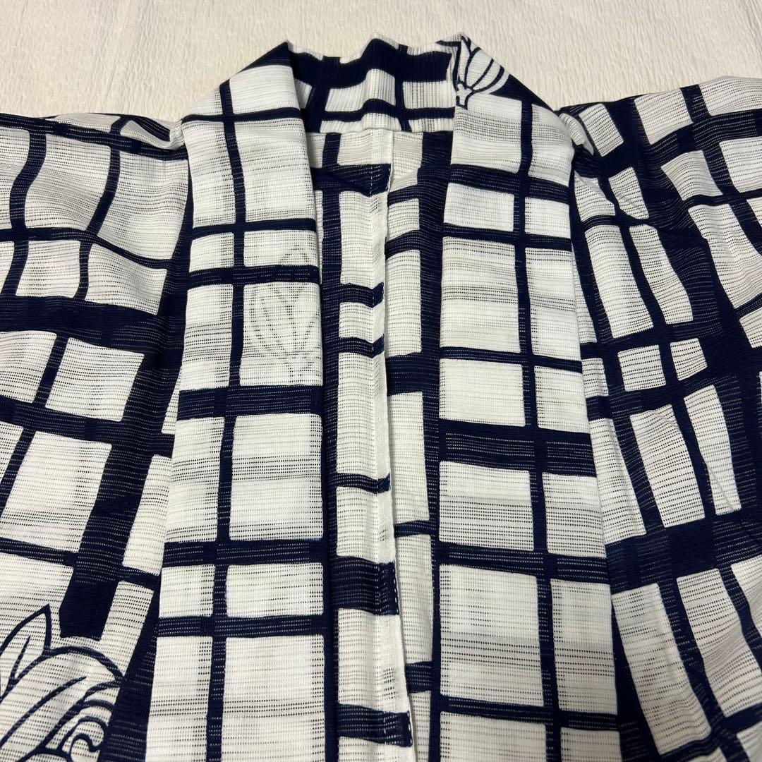 桜様【浴衣】竺仙 変わり綿絽62601