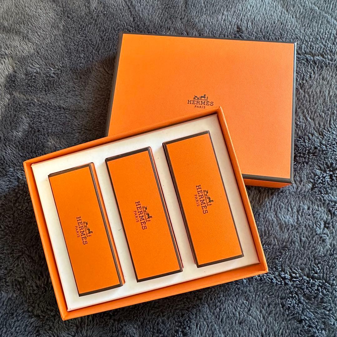 HERMES 口紅 3本セット ギフトボックス付き