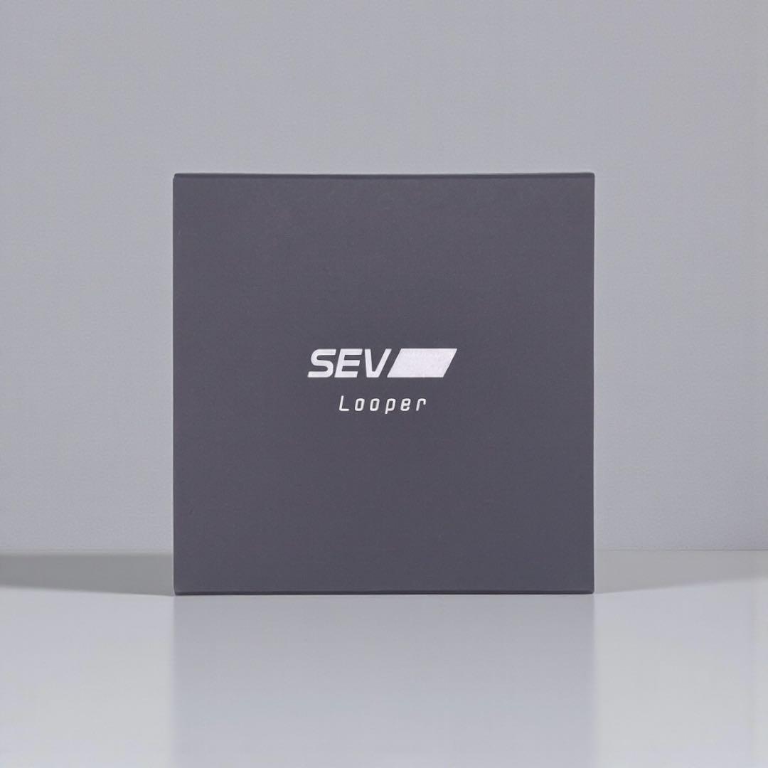 ★SEVルーパー type M★健康ネックレス★カラーブラック サイズ48cm★