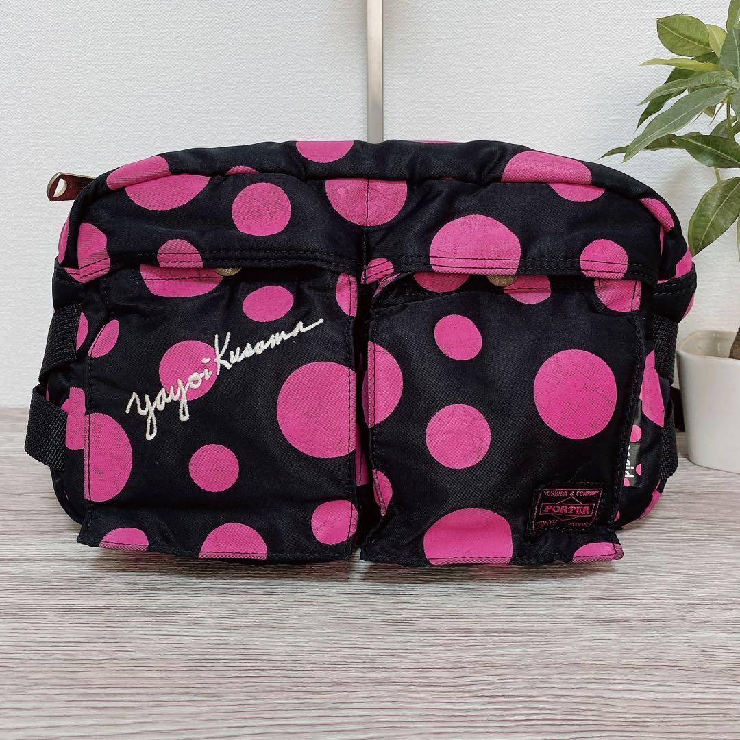 希少✨ポーター　x-girl　XLARGE　ボディバッグ　ドット　草間彌生