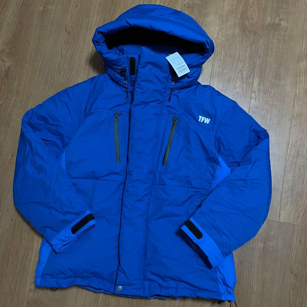 定価9.4万　新品未使用　TFW49 ダウンジャケット　ブルー　XL ゴルフ