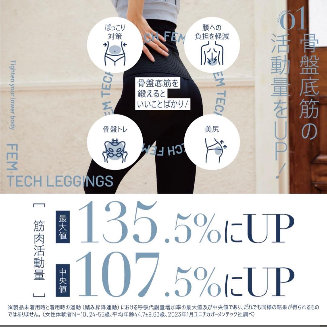 美品 PELTHY RESET LEGGINGS L ブラック 2枚 ベルミス