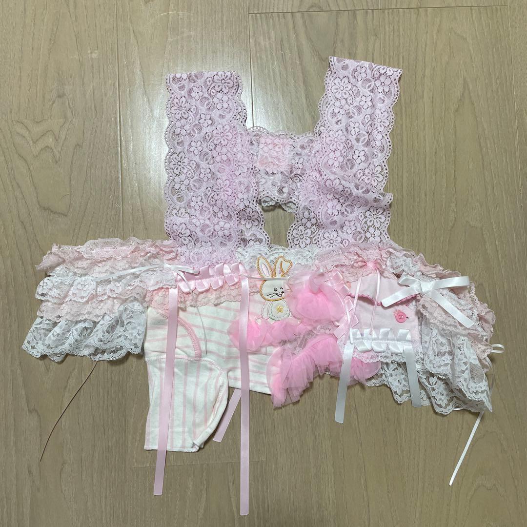 グニフニ♡Babyモチーフうさぎさんの着るアクセサリー(キャミソール)