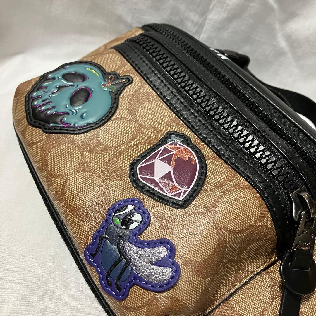 COACH × Disney 白雪姫 ウエストバッグ F72952 中古