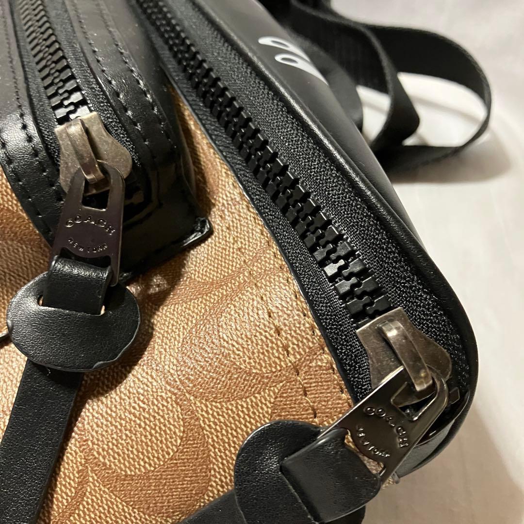 COACH × Disney 白雪姫 ウエストバッグ F72952 中古